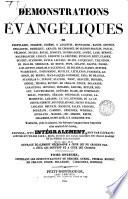 Démonstrations évangéliques de Tertullien, Origène, Eusèbe, ...