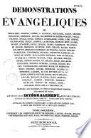 Démonstrations évangéliques...