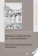 Dépasser le cadre national des Lieux de mémoire