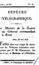 Dépêche télégraphique