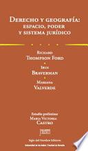 Livre Derecho y geografía: espacio, poder y sistema jurídico