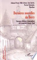 Dernières nouvelles du Berry