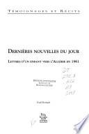 Dernières nouvelles du jour