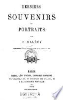Derniers souvenirs et portraits