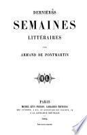 Derrières Semaines littéraires