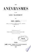 Des aneurysmes et de leur traitement