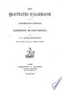 Des bractéates d'allemagne