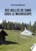 Des bulles de sang sous le microscope