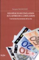Des délices de l'inflation aux affres de la déflation