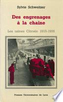 Des engrenages à la chaîne