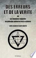 Des Erreurs et de la Vérité (Édition intégrale)
