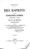 Des esprits et de leurs manifestations fluidiques