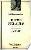 Des femmes dans la guerre d'Algérie