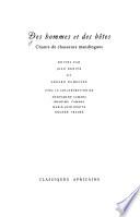 Des hommes et des bêtes