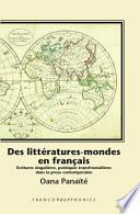 Des littératures-mondes en français