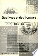 Des livres et des hommes