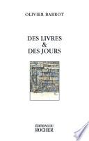 Des livres et des jours