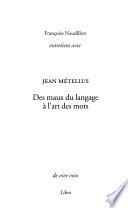 Des maux du langage à l'art des mots