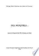 Des monstres--