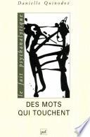 Des mots qui touchent