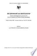 Des Néferkarê aux Montouhotep