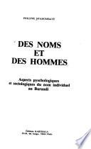 Des noms et des hommes
