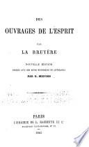 Des ouvrages de l'esprit