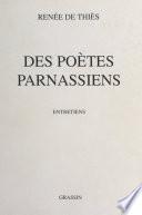 Des poètes parnassiens