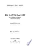 Des saintes laïques