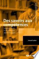 Des savoirs aux compétences