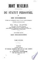 Des successions