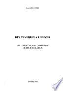 Des ténèbres à l'espoir
