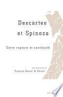 Descartes et Spinoza