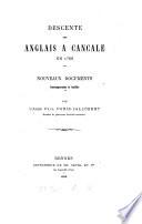 Descente des Anglais à Cancale en 1758, nouveaux documents contemporains et inédits [ed.] par P. Paris-Jallobert