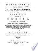 Description d'une belle grive d'Amérique, nommée Quereiva qui vient du Brésil