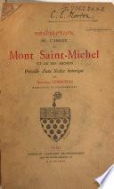 Description de l'abbaye du Mont Saint-Michel et de ses abords précédée d'une notice historique