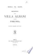 Description de la Villa Albani aujourd'hui Torlonia