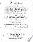 Description de la ville de Munich ... et ses environs, d'après Eisenmann ... et Obernberg. Avec deux vues et un plan, etc