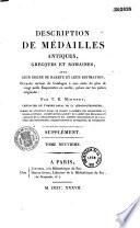Description de médailles, antiques grecques et romaines