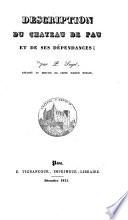 Description du château de Pau et de ses dépendances
