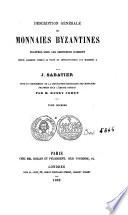 Description générale des monnaies byzantines frappées sous les empereurs d'Orient