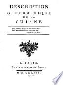 Description geographique de la Guiane