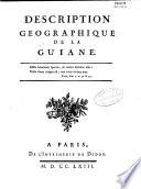 Description géographique de la Guyane