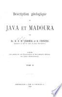Description géologique de Java et Madoura