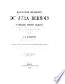 Description géologique du Jura Bernois et de quelques districts adjacents