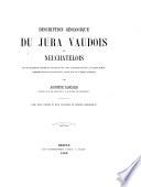 Description géologique du Jura vaudois et neuchâtelois