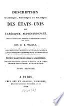Description statistique, historique et politique des États-Unis de l'Amerique Septentrionale