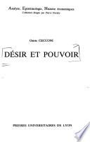 Désir et pouvoir
