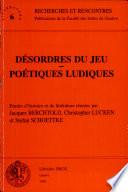 Désordre du jeu