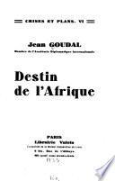 Destin de l'Afrique